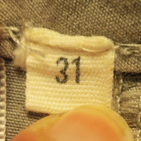 Cosmic Blue Love Women's Cargo Pants - Lt Khaki - Size 31 - Picture 6 of 16